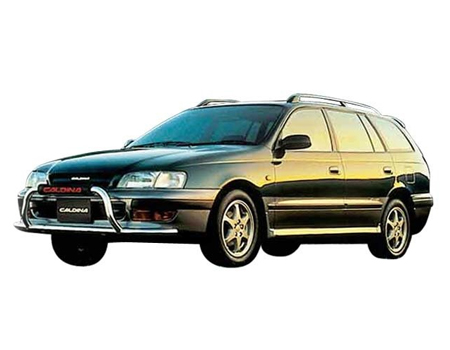 EVA автоковрики для Toyota Caldina (T195) 1996-1997 4WD рестайлинг — caldina-t195-4wd