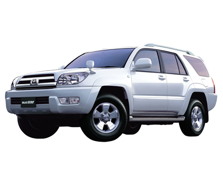 EVA автоковрики для Toyota Hilux Surf IV 2002-2005 дорестайл правый руль — toyota-hilux-surf-2002-2005